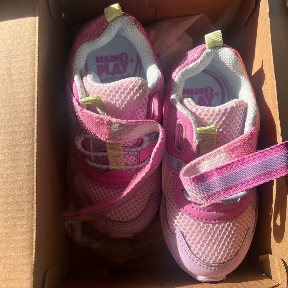 7W Stride Rite Toddler Girls Shoes